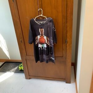 Three60 gear Boston Celtics Rajon Rondo vintage T shirt mens SM NBA basketball